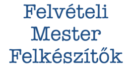 Felvételi Mester Felkészítők